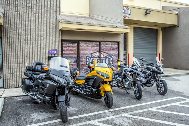 EagleRider Motorcycle Location in Miami BMW Honda